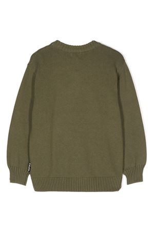 maglione in cotone verde MOLO KIDS | 6W24K2028797